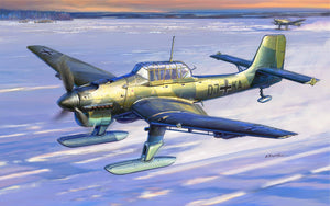 JU-87В-2/U4 with ski, Zvezda 1/72