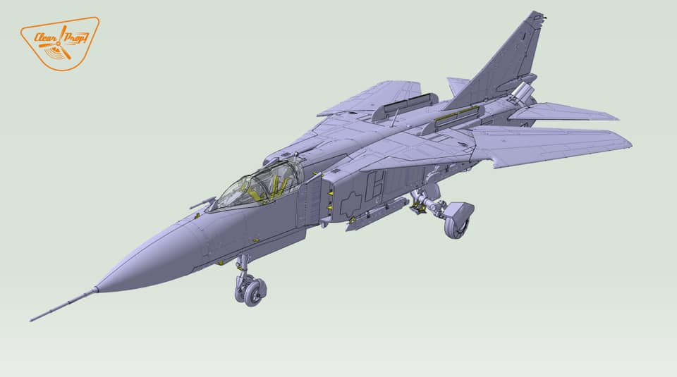 Mig-23, Clear Prop 1/72