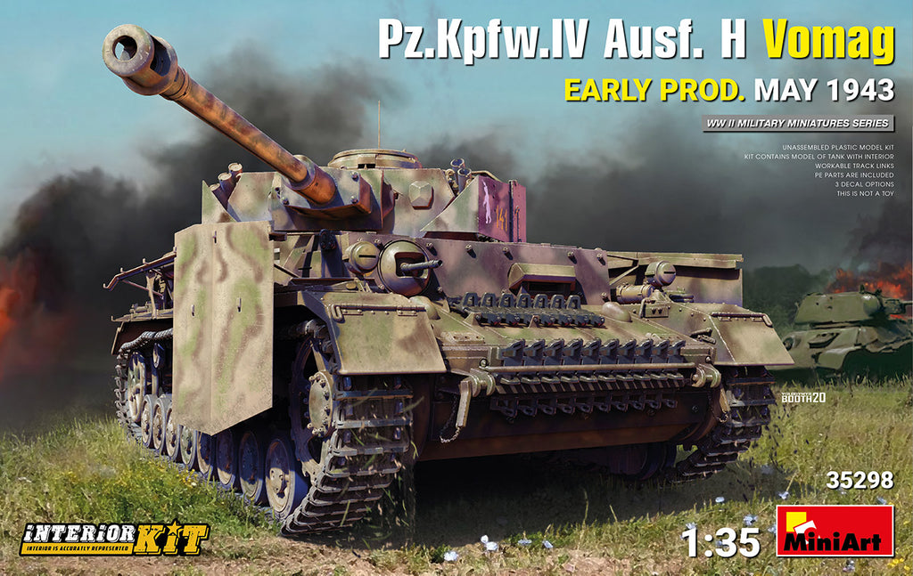 Pz.Kpfw.IV Ausf. H, Miniart 1/35
