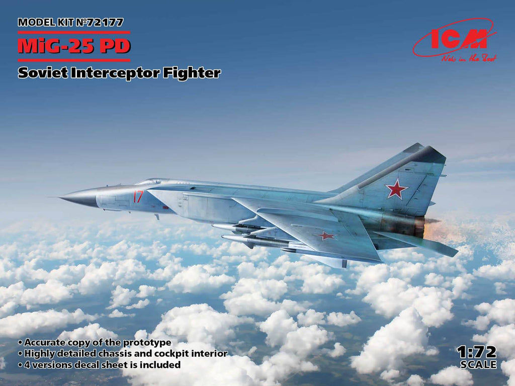 MIG-25 PD, ICM 1/72