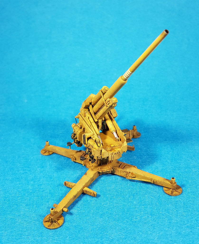German 128mm Flak40 Heavy Anti-Aircraft Gun, Modelcollect 1/72