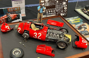 Maserati 250F Monaco GP Winner 1957 and “Fangio”, Model Factory Hiro 1/12