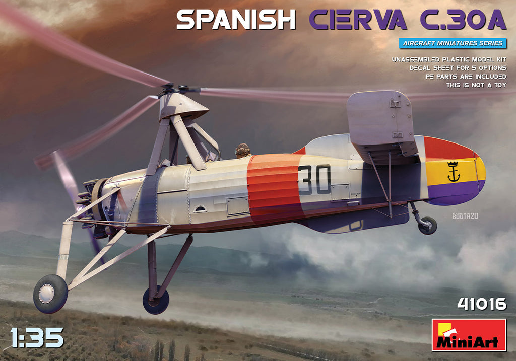 Spanish Cierva C.30A - MiniArt 1/35