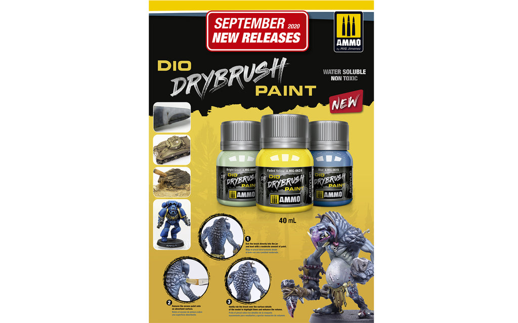 DIO Drybrush Paints