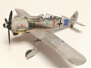 Fw-190 A-5 1./JG 54, Lt. Hans Doternmann, Villacoublay, France, June 1945, Airfix 1/72
