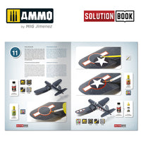 How to Paint US NAVY WWII Late SOLUTION BOOK #14 – MULTILINGUAL BOOK