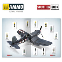 How to Paint US NAVY WWII Late SOLUTION BOOK #14 – MULTILINGUAL BOOK