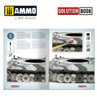 How to paint WWII German Winter Vehicles SOLUTION BOOK #17 – MULTILINGUAL BOOK