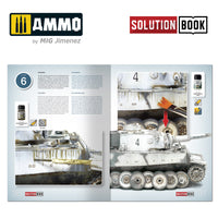 How to paint WWII German Winter Vehicles SOLUTION BOOK #17 – MULTILINGUAL BOOK