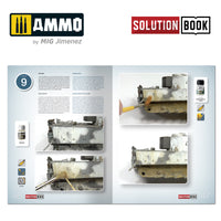 How to paint WWII German Winter Vehicles SOLUTION BOOK #17 – MULTILINGUAL BOOK
