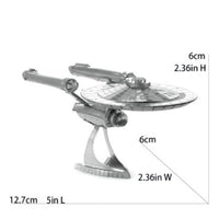 USS Enterprise NCC-1701 - 3D Metal Kit