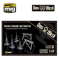 1/48 Luftwaffe Jack Stand Set with Saw Horses - Extended Edition