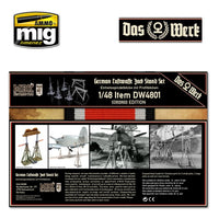 1/48 Luftwaffe Jack Stand Set with Saw Horses - Standard Edition