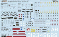 1/48 US NAVY Ground Supporting Equipment Set with STT Tractor