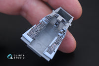 F-16A 3D-Printed & coloured Interior on decal paper (for Kinetic kit)