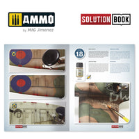 How to Paint WWII RAF Early Aircraft SOLUTION BOOK #10 – MULTILINGUAL BOOK