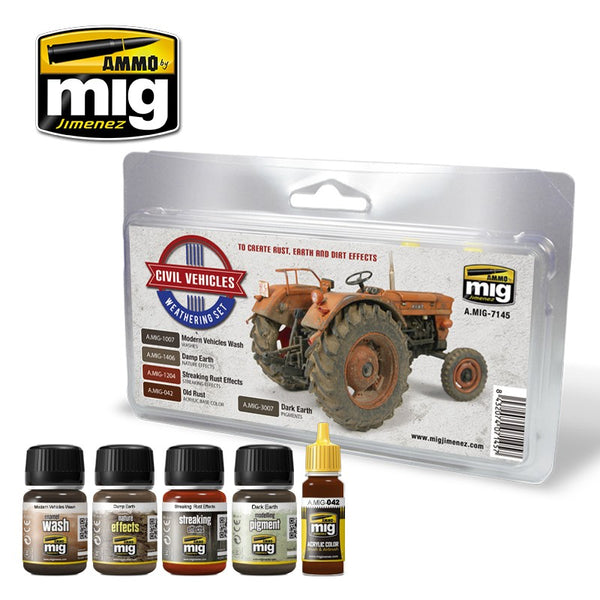 CIVIL VEHICLES WEATHERING SET