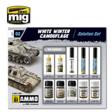 WHITE WINTER CAMOUFLAGE WEATHERING SET