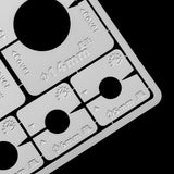 Wheel Adjustable Airbrush Stencil
