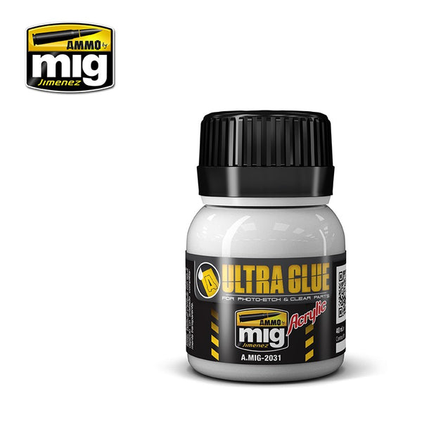 ULTRA GLUE - FOR PHOTO-ETCHED, CLEAR PARTS & MORE (acrylic waterbase glue)