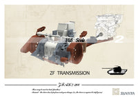 1/48 Panther A w/ Zimmerit & Full Interior + 16T Strabokran w/ Maintenance Diorama & Display Base