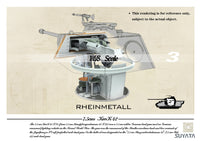 1/48 Panther A w/ Zimmerit & Full Interior + 16T Strabokran w/ Maintenance Diorama & Display Base