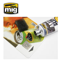 ANTI-SLIP PASTE - BLACK COLOR FOR 1/72 & 1/48
