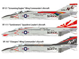 1/48 F-4B Phantom II Aircraft & 1/48 F-4 Phantom II Access Door Decal Set A