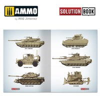 How to Paint Modern US Military Sand Scheme SOLUTION BOOK #16 – MULTILINGUAL BOOK