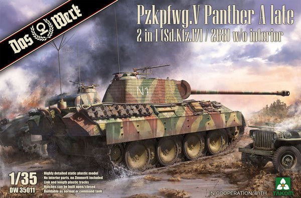 Pzkpfwg. V Panther A late 2 in 1 (Sd.Kfz.171/268)
